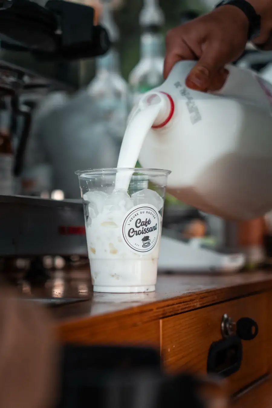 Café Croissant, photo de reportage