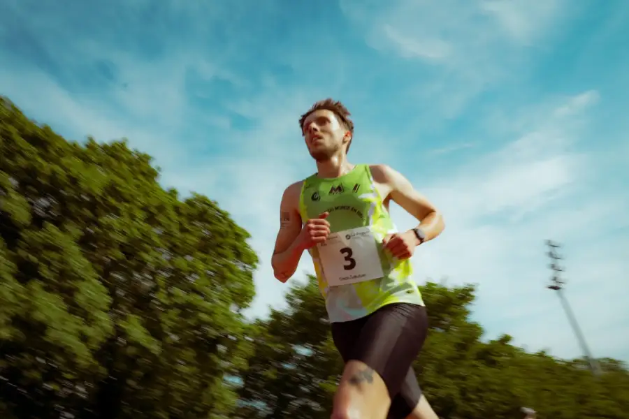 Athlétisme interclubs, photo de reportage