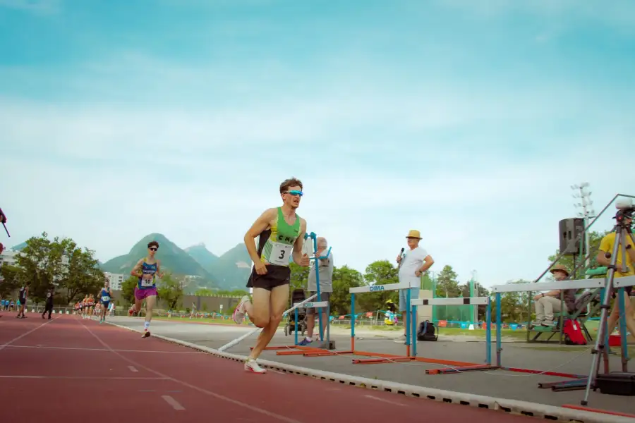 Athlétisme interclubs, photo de reportage