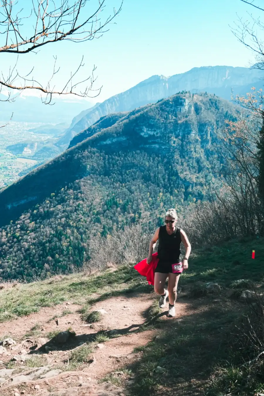 Trail du Petit Montaudin, photo de reportage